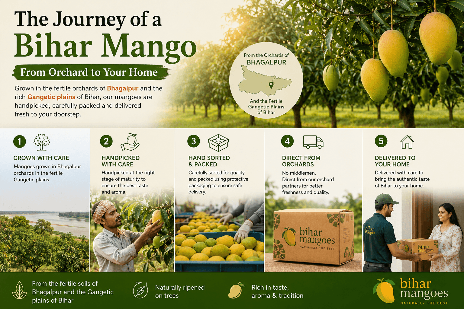 The Journey of a Bihar Mango: From Orchard to Your Home